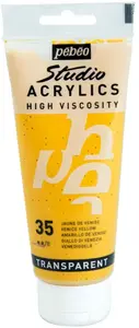 Akrylová barva Pébéo 100ml – 35 venice yellow