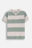 Tričko Coccodrillo béžová barva, WILD SAFARI BOY JUNIOR