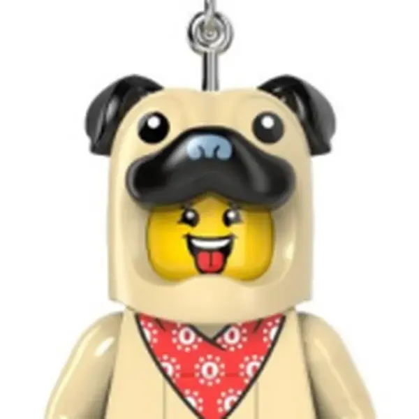 LEGO Minifigures Mopsík svítící figurka (HT)