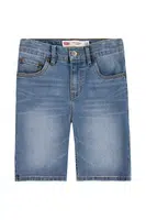 Dětské riflové kraťasy Levi's modrá barva