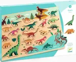 Dřevěné Puzzlo Dino