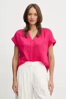 Lněná halenka United Colors of Benetton