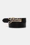 Pásek Guess MELISANDRA dámský, černá barva, BW9250 P5335