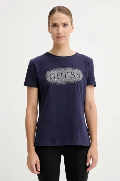 Bavlněné tričko Guess INGRID