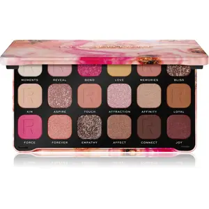 Revolution Forever Flawless paleta očních stínů odstín Affinity 18x1.1 g
