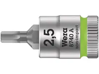 Wera 003331 Zástrčná bitová hlavice Zyklop 1/4" 6hran 2,5 mm typ 8740 A