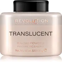 Makeup Revolution Baking Powder sypký pudr odstín Translucent 32 g