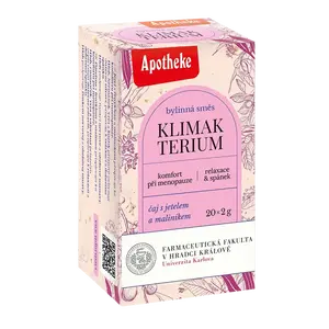APOTHEKE Čaj Klimakterium Farmaceutická fakulta 20 x 2 g