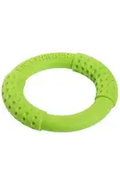 Hračka pes ring mini plovoucí létající z TPR zelený Kiwi