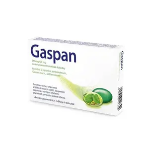 Gaspan 90mg/50mg enterosolventní 14 měkkých tobolek