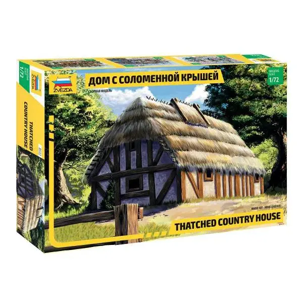 Model Kit budova 8532 - Thatched Country House (1:72)