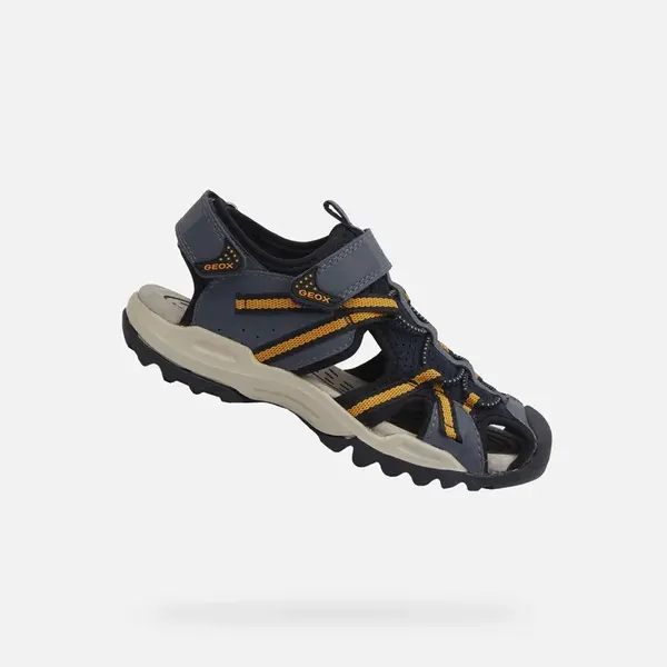 Dark blue boys' sandals Geox Borealis - Boys
