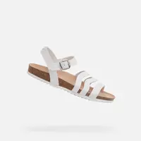 White Girls' Sandals Geox Adriel - Girls