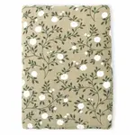 A Little Lovely Company - Mušelínová osuška XL, blossom - dark sage