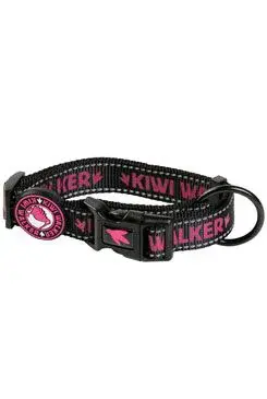 Obojek nylon 42-55cm/2,5cm růžová Kiwi