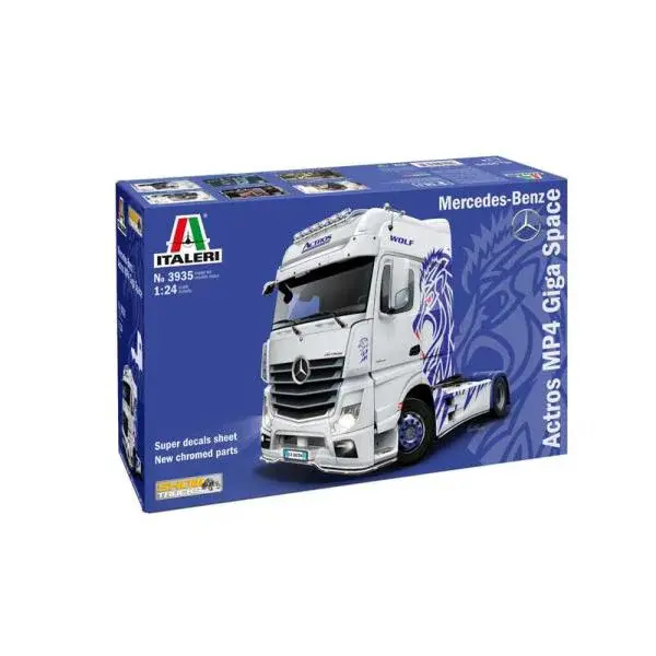 Model Kit truck 3935 - Mercedes-Benz ACTROS MP4 Giga Space (1:24)