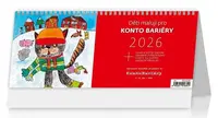 Děti malují pro Konto Bariéry 2026 - stolní kalendář