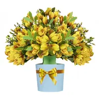 3D Kytice Zářivé narcisy