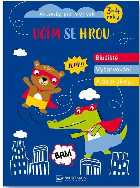 Učím se hrou Bludiště, vybarvování a další úkoly