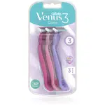 Gillette Venus 3 Plus jednorazové žiletky 3 ks