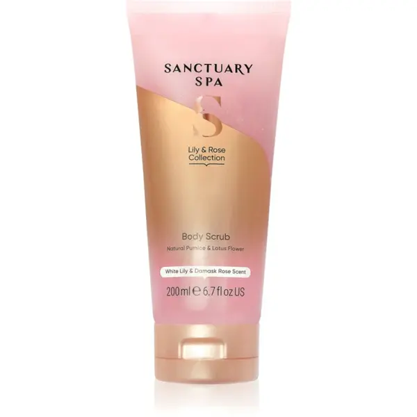 Sanctuary Spa Lily & Rose Collection gélový peeling s vyhladzujúcim efektom 200 ml