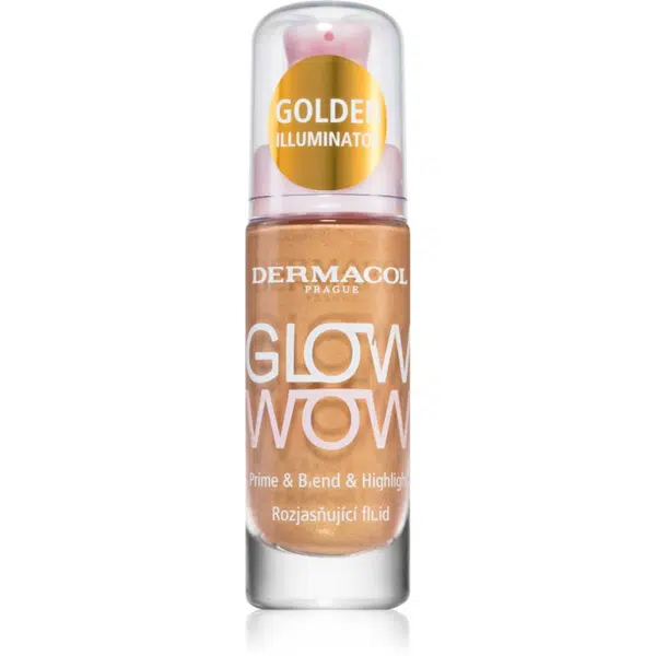 Dermacol GLOW WOW Golden Illuminator rozjasňujúci fluid 20 ml