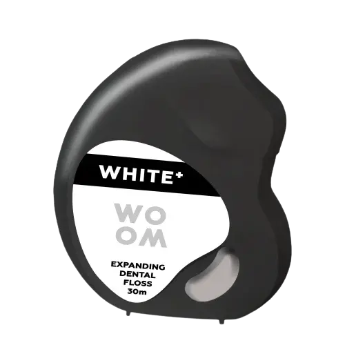 WOOM White+ Expandujúca zubná niť 30 m