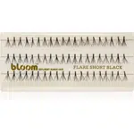 Bloom Flare umelé mihalnice veľkosť Short Black 60 ks