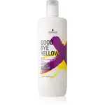 Schwarzkopf Professional Goodbye  Yellow šampón neutralizujúci žlté tóny pre farbené a melírované vlasy 1000 ml