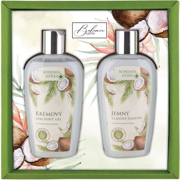 Bohemia Gifts & Cosmetics Bohemia Herbs Coconut Oil darčeková sada