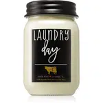 Milkhouse Candle Co. Farmhouse Laundry Day vonná sviečka Mason Jar 368 g