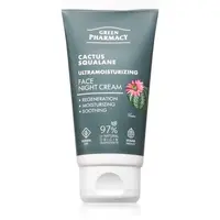Green Pharmacy Cactus & Squalane Night Face Cream nočný hydratačný krém 50 ml