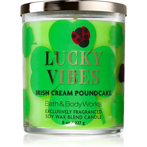 Bath & Body Works Irish Cream Pound Cake vonná sviečka 227 g