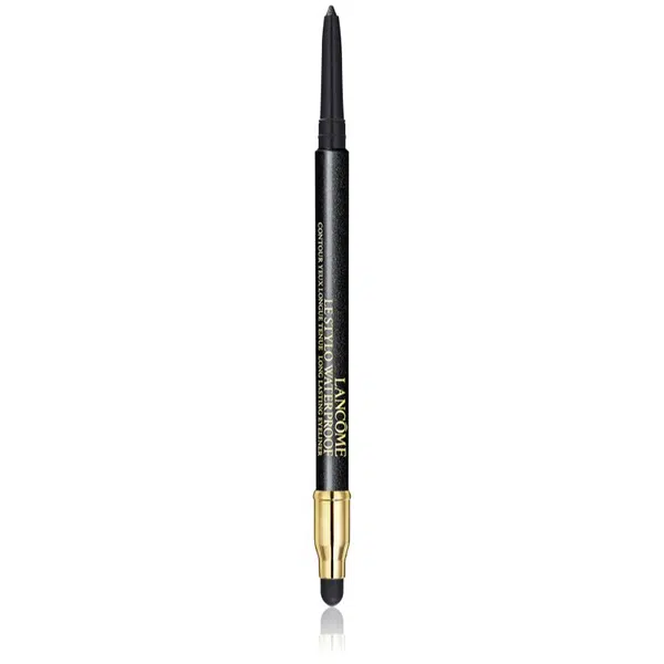 Lancôme Le Stylo Waterproof vodeodolná ceruzka na oči s vysokou pigmentáciou odtieň 01 Noir Onyx 0.4 g