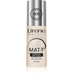 Lirene City Matt zmatňujúci fluidný make-up s vyhladzujúcim efektom odtieň 205 Sand 30 ml