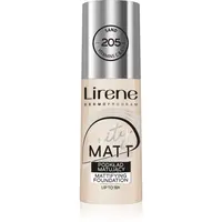 Lirene City Matt zmatňujúci fluidný make-up s vyhladzujúcim efektom odtieň 205 Sand 30 ml