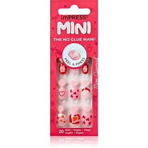 KISS imPRESS Mini umelé nechty samolepiace 28 ks