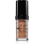 L.A. Girl Cosmetics PRO. Coverage rozjasňujúci tekutý make-up odtieň Nude Beige 28 ml