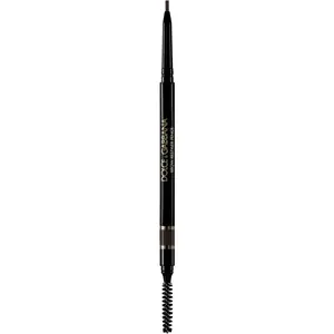 Dolce&Gabbana Classic Brow Restyler Pencil ceruzka na obočie s kefkou odtieň 06 Naturally Black - Warm Black Brown 0.09 g