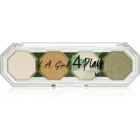 L.A. Girl Cosmetics 4 Play paletka očných tieňov odtieň Cowgirl 3.2 g