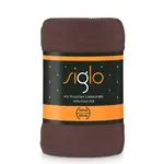 Mikroplyšová deka SIGLO svetlohnedá