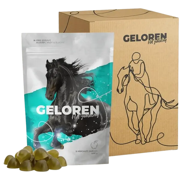 GELOREN HA príchuť jablko 1350 g 90 ks