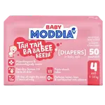 MODDIA BABY Jednorazové plienky 4 Maxi (9–14 kg) 50 ks