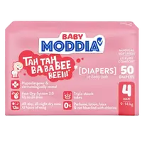 MODDIA BABY Jednorazové plienky 4 Maxi (9–14 kg) 50 ks