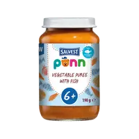 SALVEST PÕNN BIO Treska so zeleninovým pyré 190 g