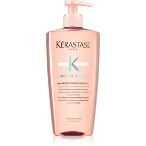 Kérastase Chroma Absolu Bain Riche Chroma Respect vyživujúci šampón pre farbené vlasy 500 ml