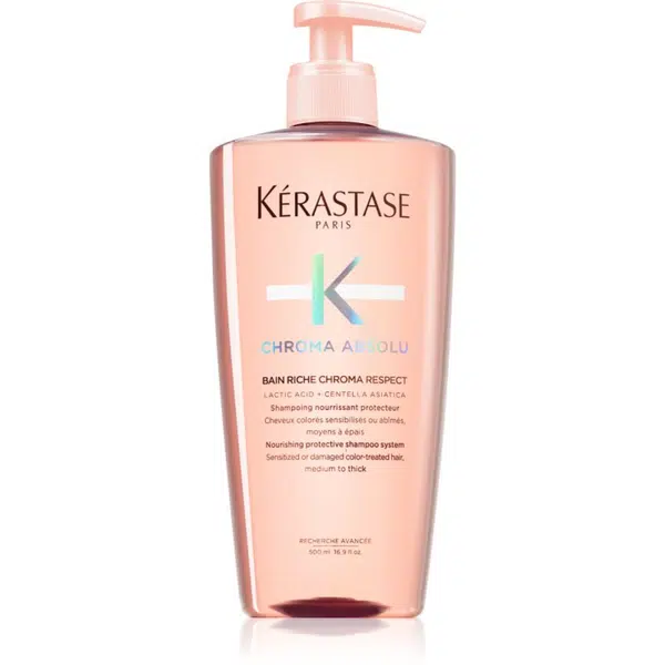 Kérastase Chroma Absolu Bain Riche Chroma Respect vyživujúci šampón pre farbené vlasy 500 ml