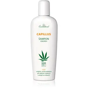 Cannaderm Capillus Seborea šampón bylinný šampón pre podráždenú pokožku hlavy 150 ml
