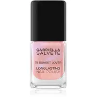 Gabriella Salvete Longlasting Enamel dlhotrvajúci lak na nechty s trblietkami odtieň 75 Sunset Lover 11 ml