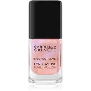Gabriella Salvete Longlasting Enamel dlhotrvajúci lak na nechty s trblietkami odtieň 75 Sunset Lover 11 ml
